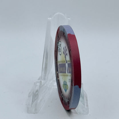 Tropicana Las Vegas Nevada 2000 'Natasha' Series 50 LE $5 Casino Chip V5869