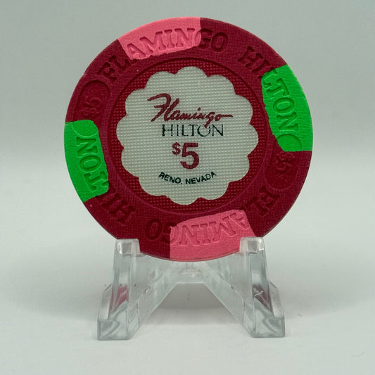 Flamingo Hilton Reno Nevada 1989 $5 Casino Chip N5068