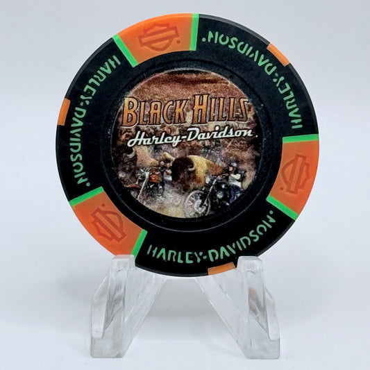 Harley-Davidson - Black Hills Rapid City South Dakota Series 4 Advertising Chips
