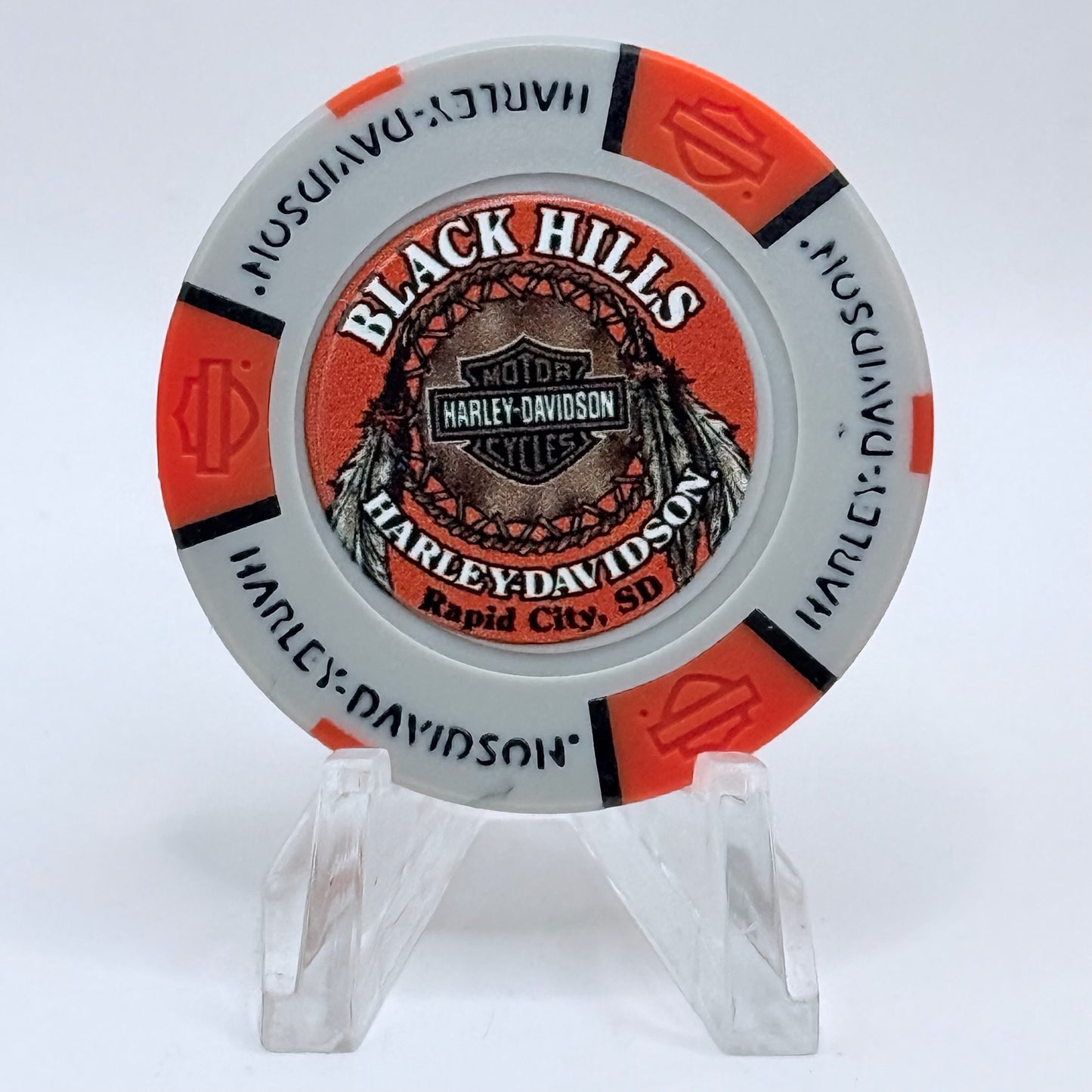Harley-Davidson - Black Hills Rapid City South Dakota Series 5 Advertising Chips