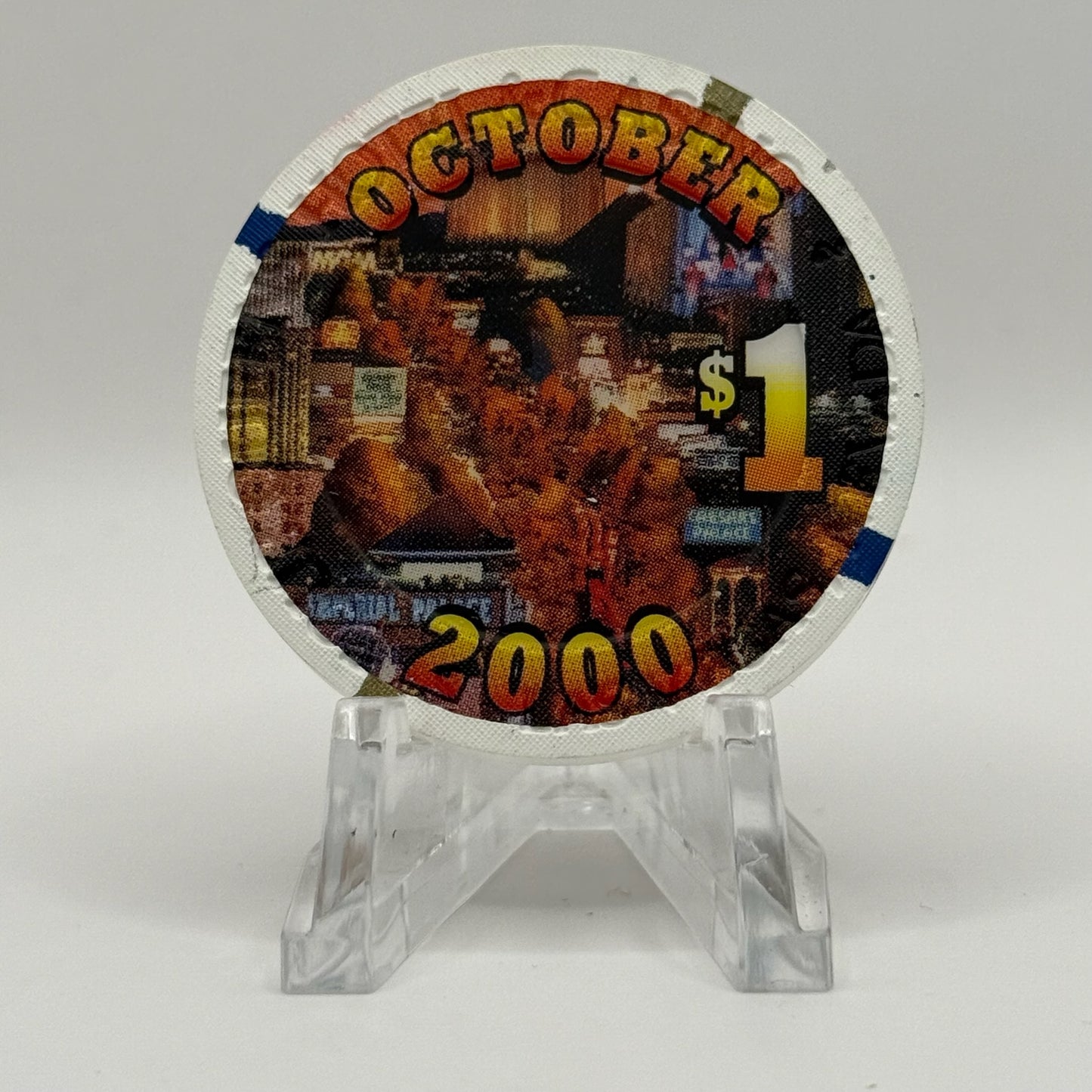 Four Queens Las Vegas Nevada 2000 LE $1 Casino Chip V6178