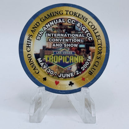 CCA Issued Convention Commemoratives (NCV) 2001 'CC&GTCC' Casino Chip V9912