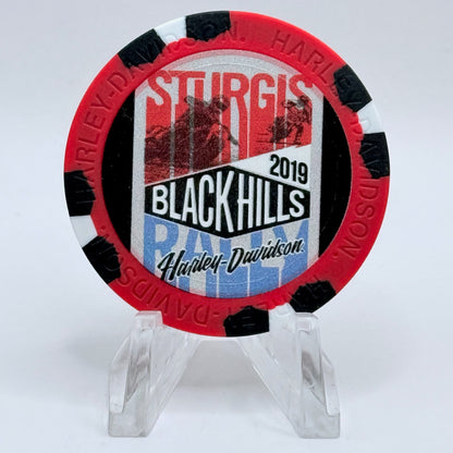 Harley-Davidson - Black Hills Rapid City South Dakota 2019 Series 2019 Advertising Chips
