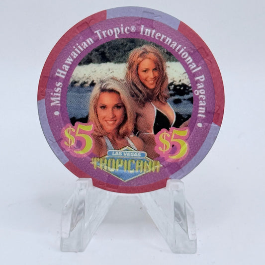 Tropicana Las Vegas Nevada 1999 Series 52 LE $5 Casino Chip V3535