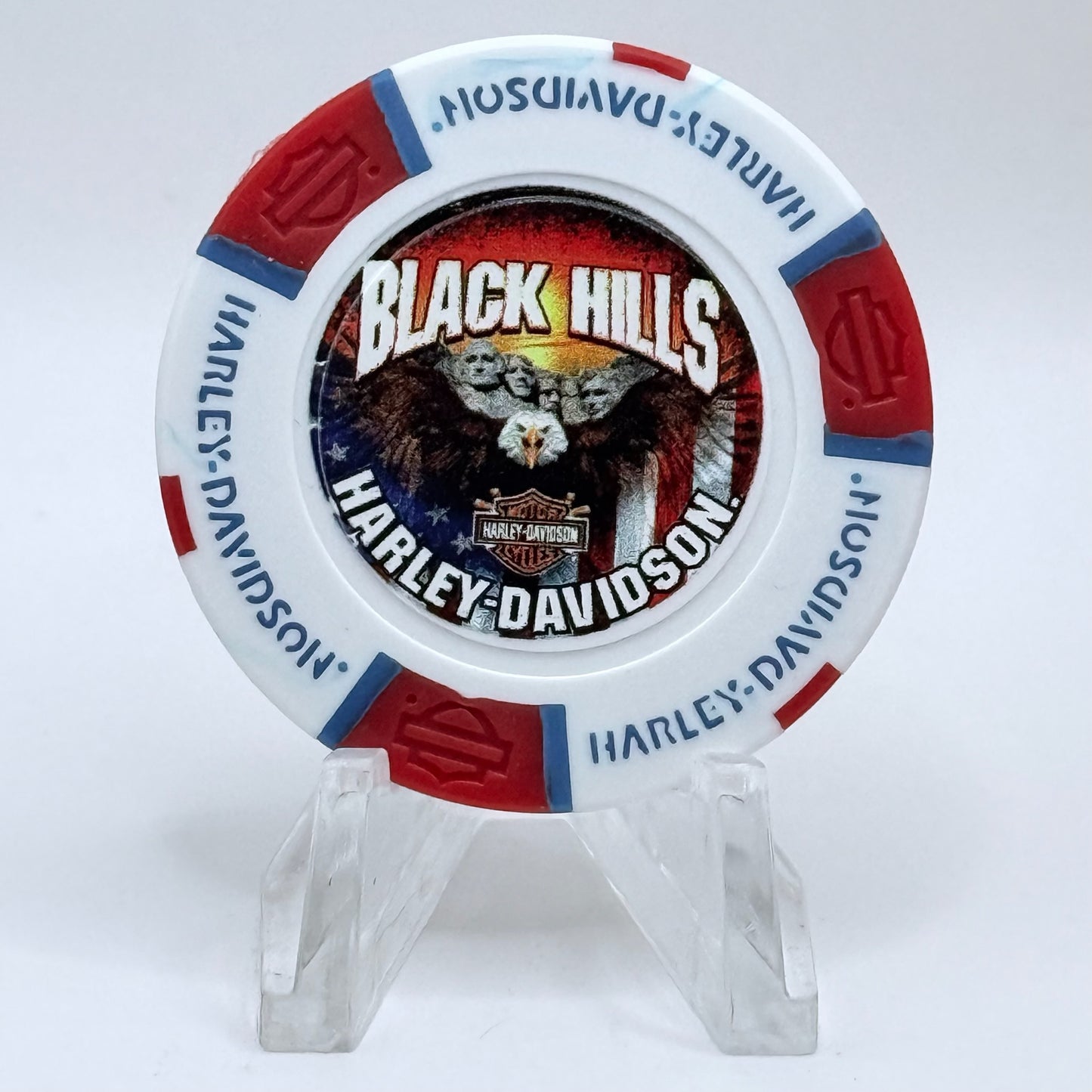 Harley-Davidson - Black Hills Rapid City South Dakota Series 6 Advertising Chips