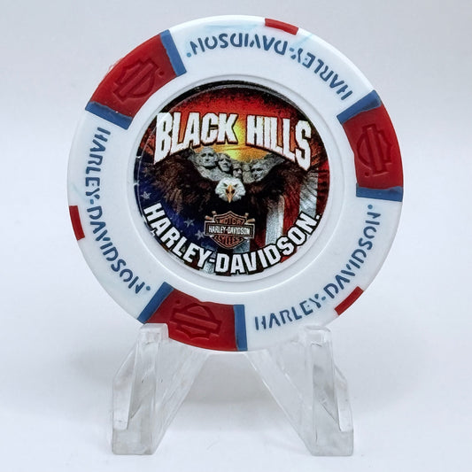 Harley-Davidson - Black Hills Rapid City South Dakota Series 6 Advertising Chips
