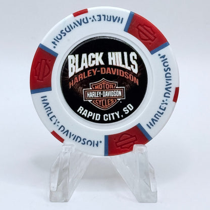Harley-Davidson - Black Hills Rapid City South Dakota Series 6 Advertising Chips