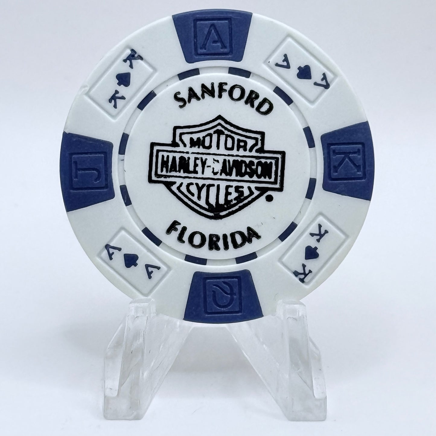 Harley-Davidson - Seminole Sanford Florida Series 1 Advertising Chips