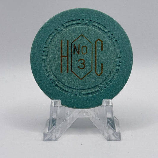 Harolds Club Reno Nevada Series 3 Roulette Green Casino Chip N4213