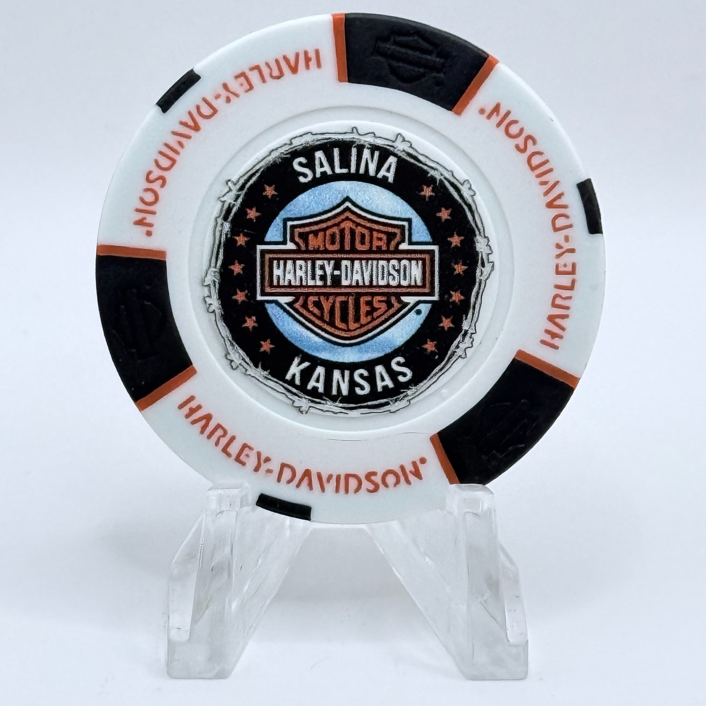 Harley-Davidson - Salina Salina Kansas Series 2 Advertising Chips