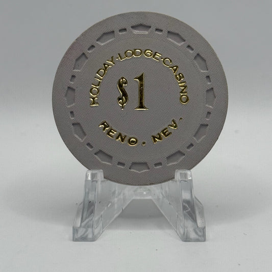 Holiday Lodge Reno Nevada 1964 $1 Casino Chip N6691