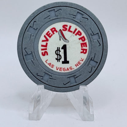 Silver Slipper Las Vegas Nevada 1969 LE $1 Casino Chip N2183