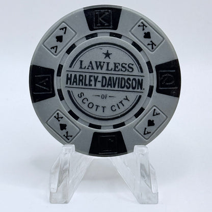 Harley-Davidson - Lawless Scott City Missouri Series 1 Advertising Chips