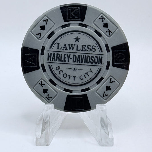 Harley-Davidson - Lawless Scott City Missouri Series 1 Advertising Chips