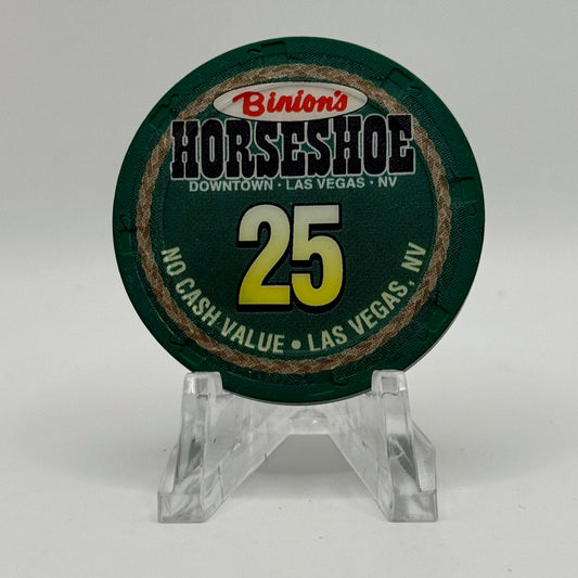 Horseshoe Club (Binion's) Las Vegas Nevada 2004 $25 NCV Casino Chip E9012