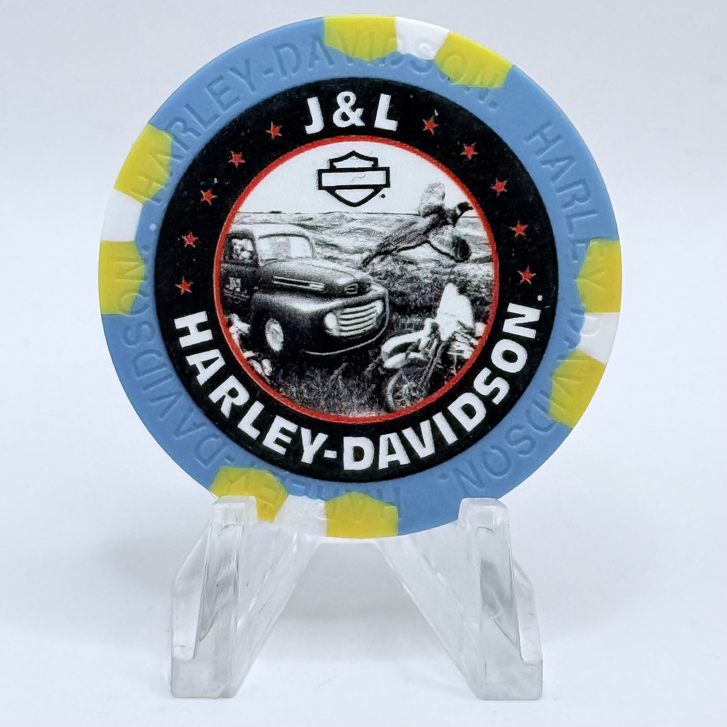 Harley-Davidson - J&L Sioux Falls South Dakota Series 4 Advertising Chips