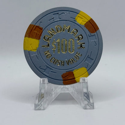 Landmark Las Vegas Nevada 1978 $100 NCV Casino Chip N2423