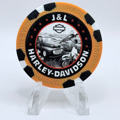Harley-Davidson - J&L Sioux Falls South Dakota Series 4 Advertising Chips