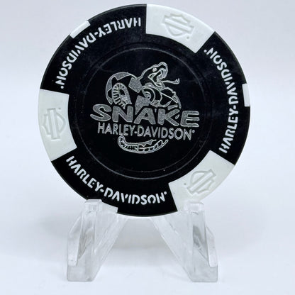 Harley-Davidson - Snake Twin Falls Idaho Series 1 Advertising Chips