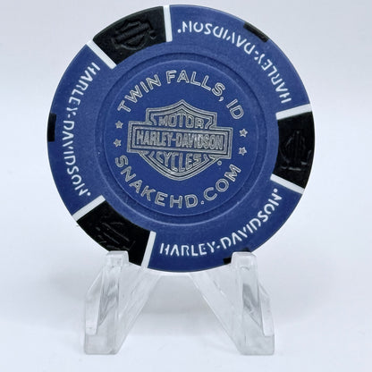 Harley-Davidson - Snake Twin Falls Idaho Series 1 Advertising Chips
