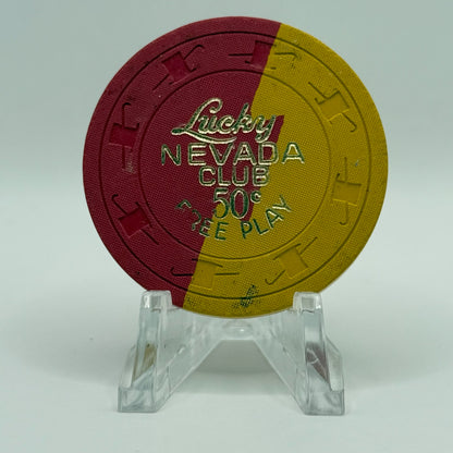 Nevada Club Las Vegas Nevada 1967 $.50 Casino Chip N4012