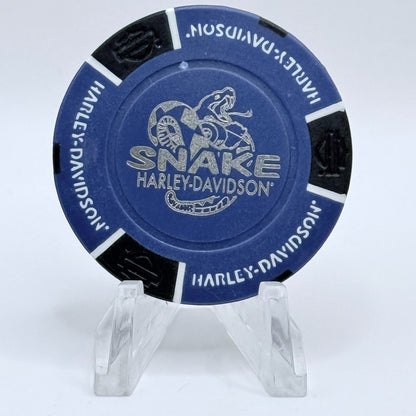 Harley-Davidson - Snake Twin Falls Idaho Series 1 Advertising Chips