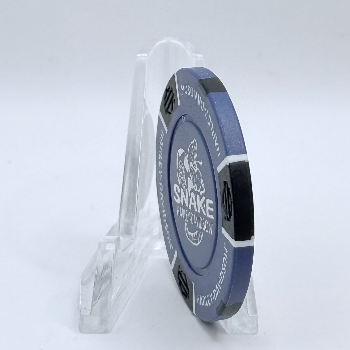 Harley-Davidson - Snake Twin Falls Idaho Series 1 Advertising Chips