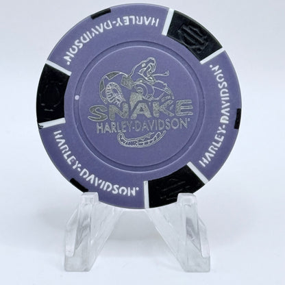 Harley-Davidson - Snake Twin Falls Idaho Series 1 Advertising Chips