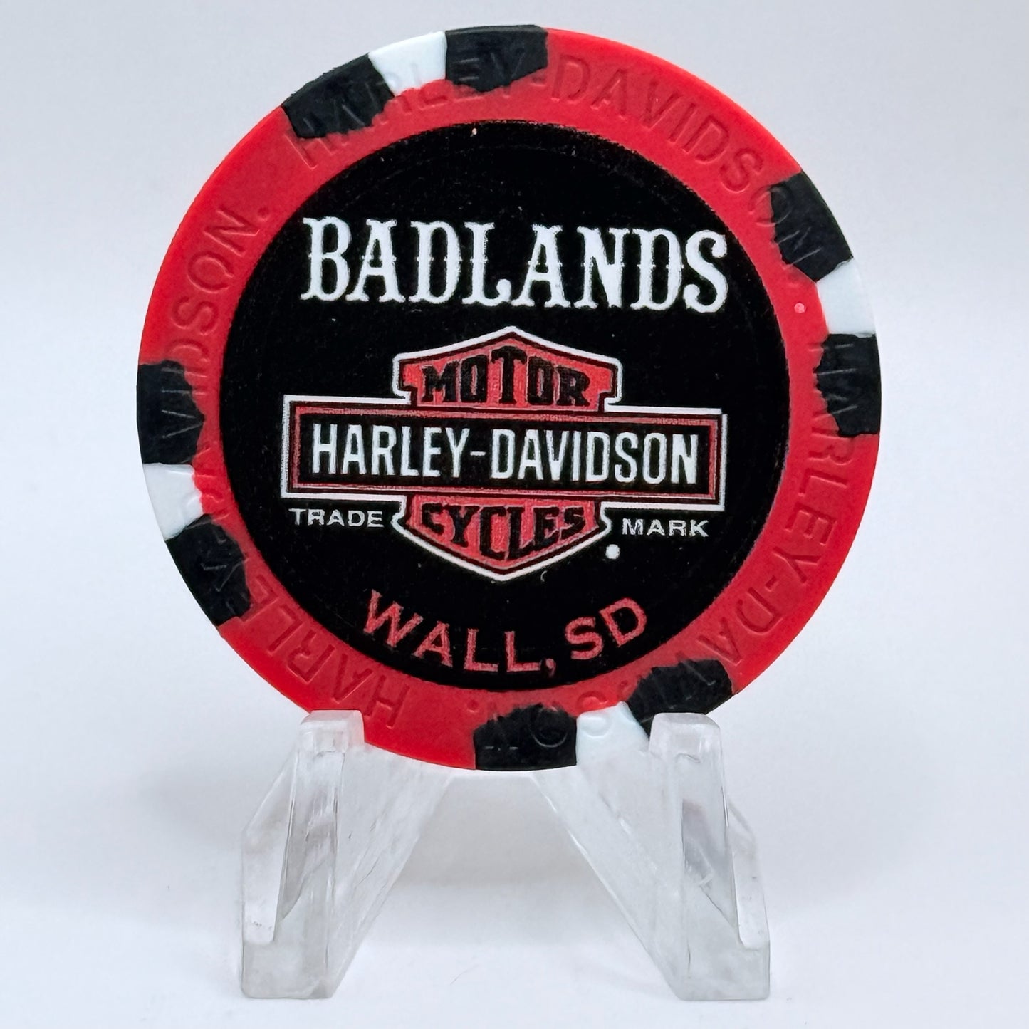 Harley-Davidson - Badlands Wall South Dakota 2019 Series 2019 Advertising Chips