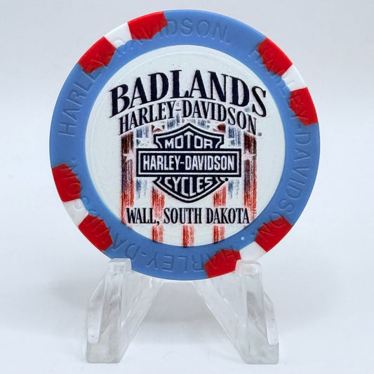 Harley-Davidson - Badlands Wall South Dakota 2022 Series 2022 Advertising Chips