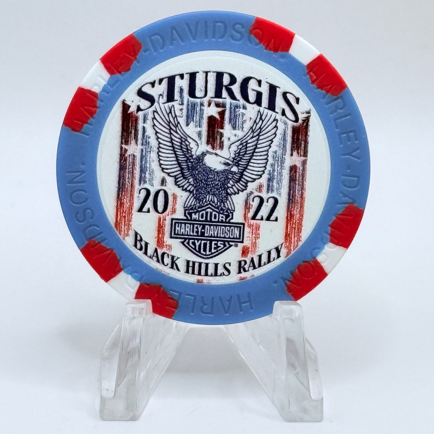 Harley-Davidson - Badlands Wall South Dakota 2022 Series 2022 Advertising Chips