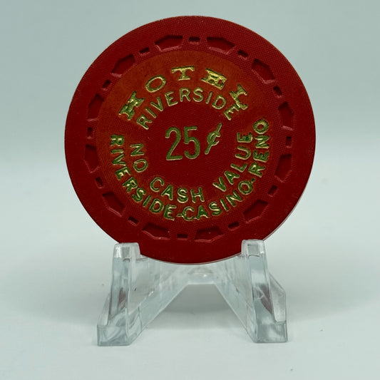 Riverside Hotel Reno Nevada 1962 LE $0.25 NCV Casino Chip N5493