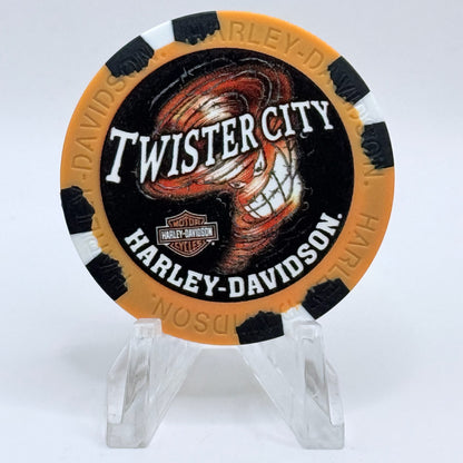 Harley-Davidson - Twister City Wichita Kansas Series 2 Advertising Chips