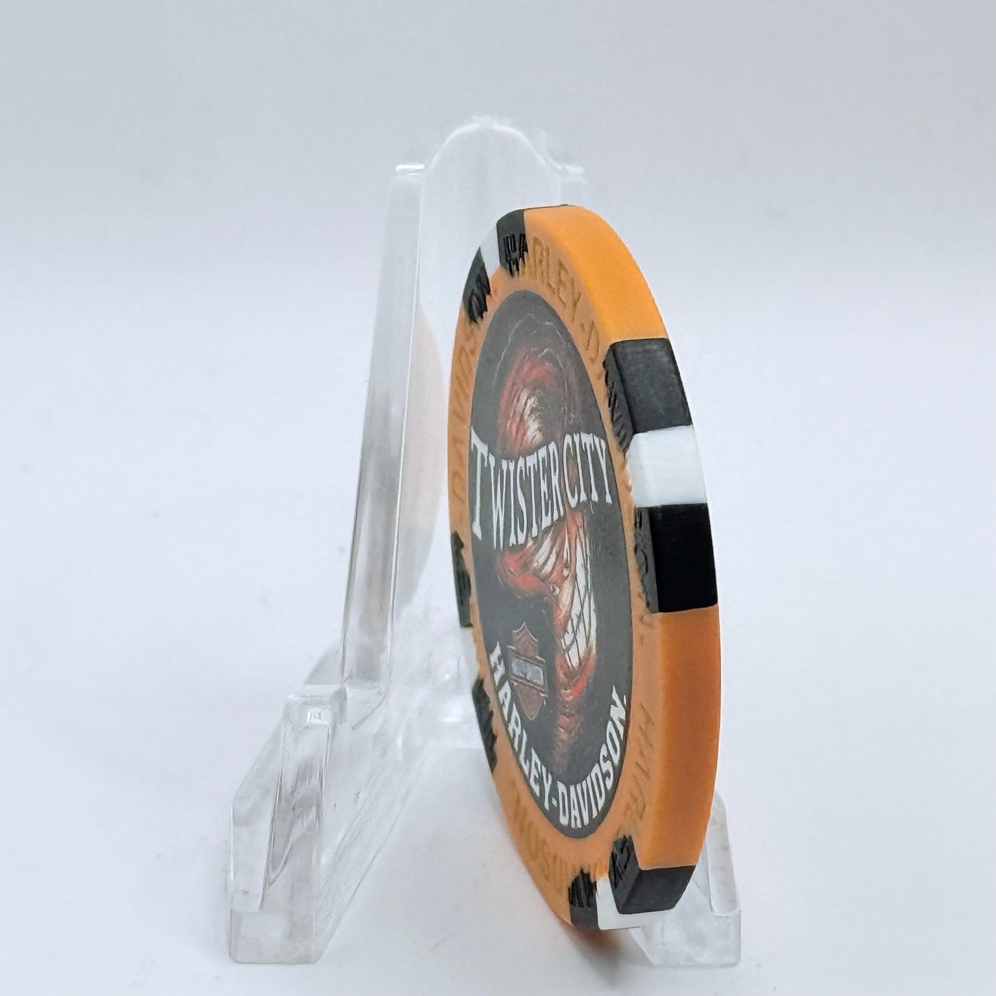 Harley-Davidson - Twister City Wichita Kansas Series 2 Advertising Chips