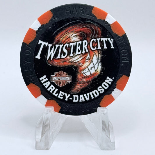 Harley-Davidson - Twister City Wichita Kansas Series 2 Advertising Chips