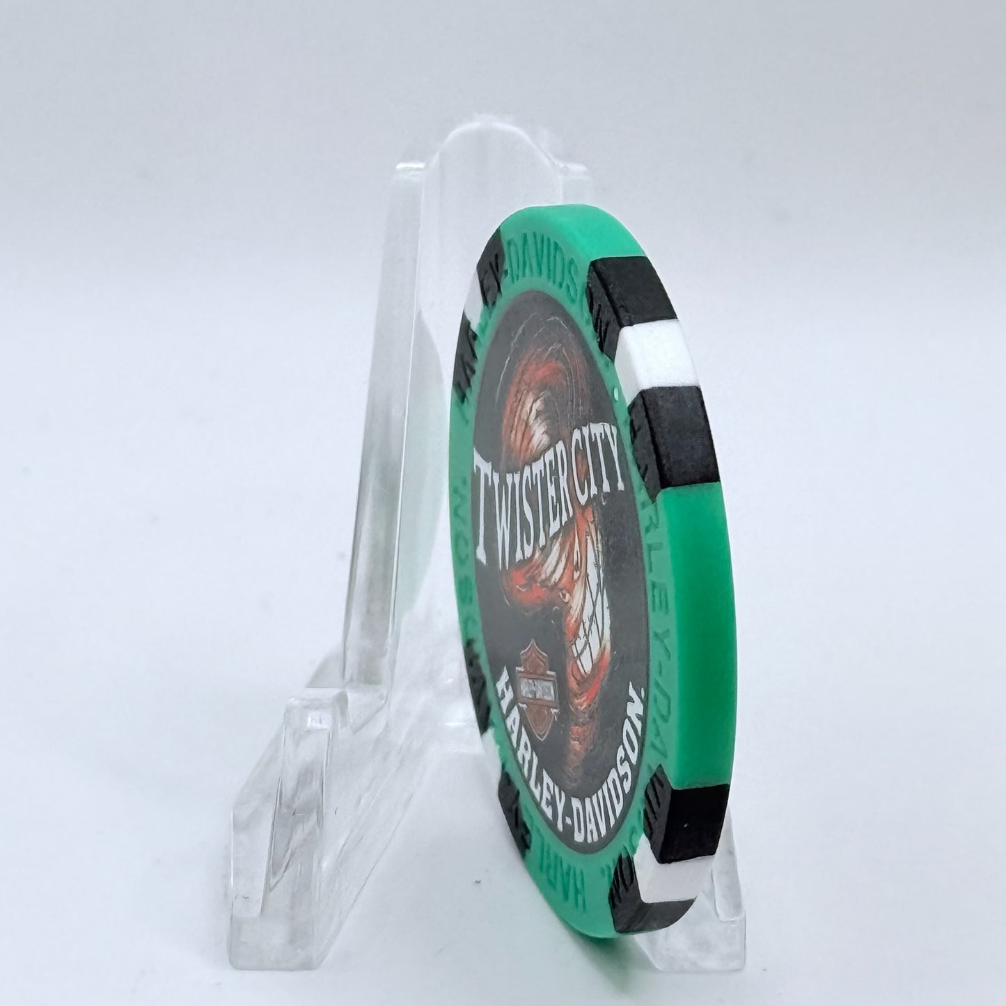 Harley-Davidson - Twister City Wichita Kansas Series 2 Advertising Chips