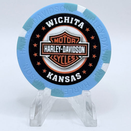 Harley-Davidson - Twister City Wichita Kansas Series 2 Advertising Chips