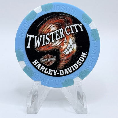 Harley-Davidson - Twister City Wichita Kansas Series 2 Advertising Chips
