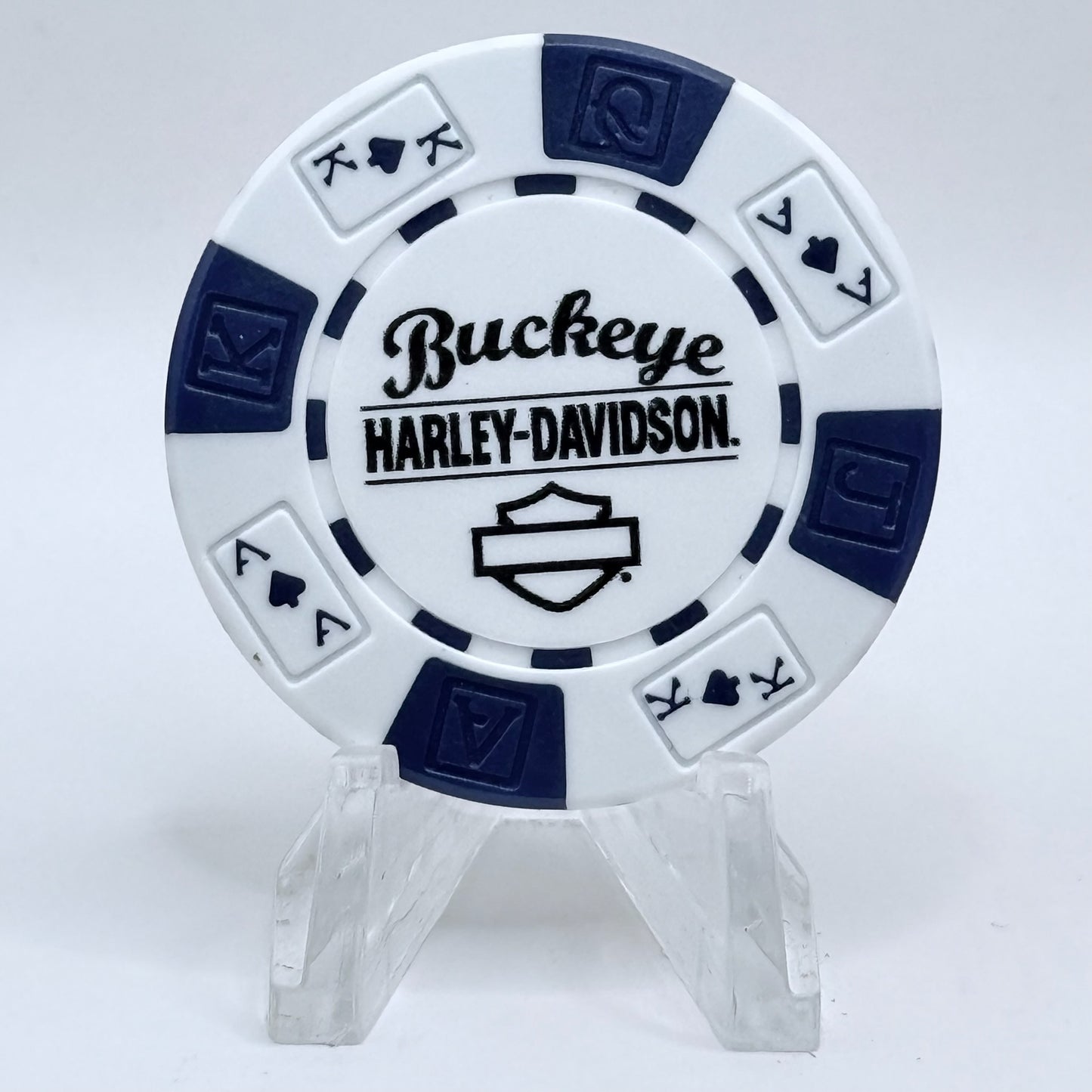 Harley-Davidson - Buckeye Dayton Ohio Series 3 Advertising Chips