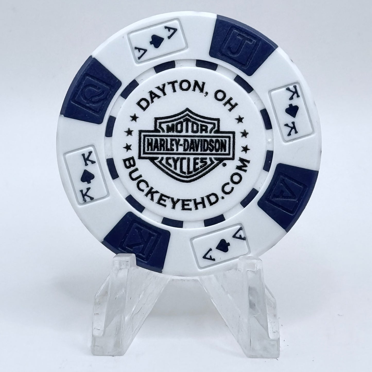 Harley-Davidson - Buckeye Dayton Ohio Series 3 Advertising Chips