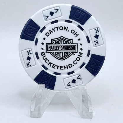 Harley-Davidson - Buckeye Dayton Ohio Series 3 Advertising Chips