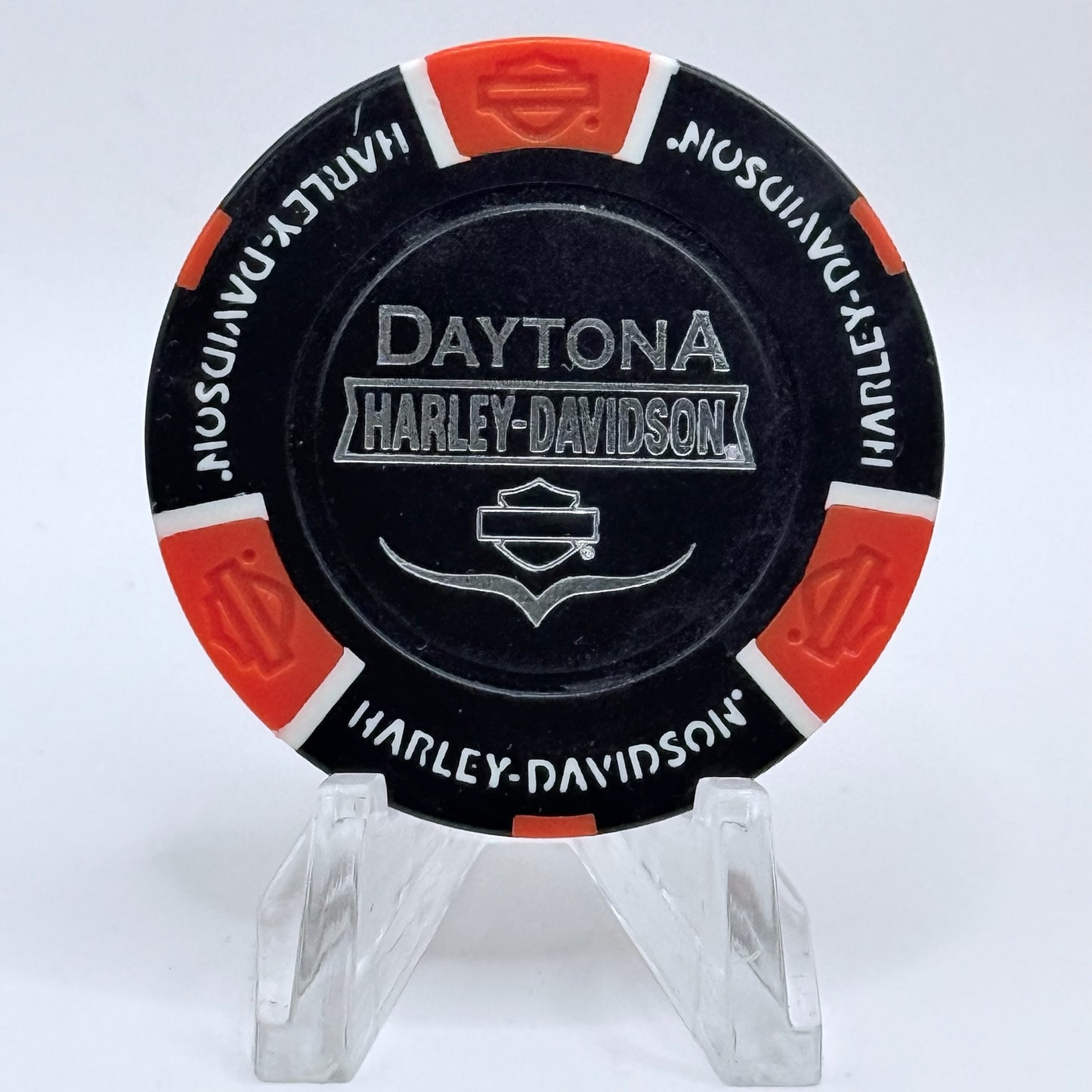 Harley-Davidson - Daytona - Bruce Rossmeyer's Ormond Beach Florida Series 3 Advertising Chips