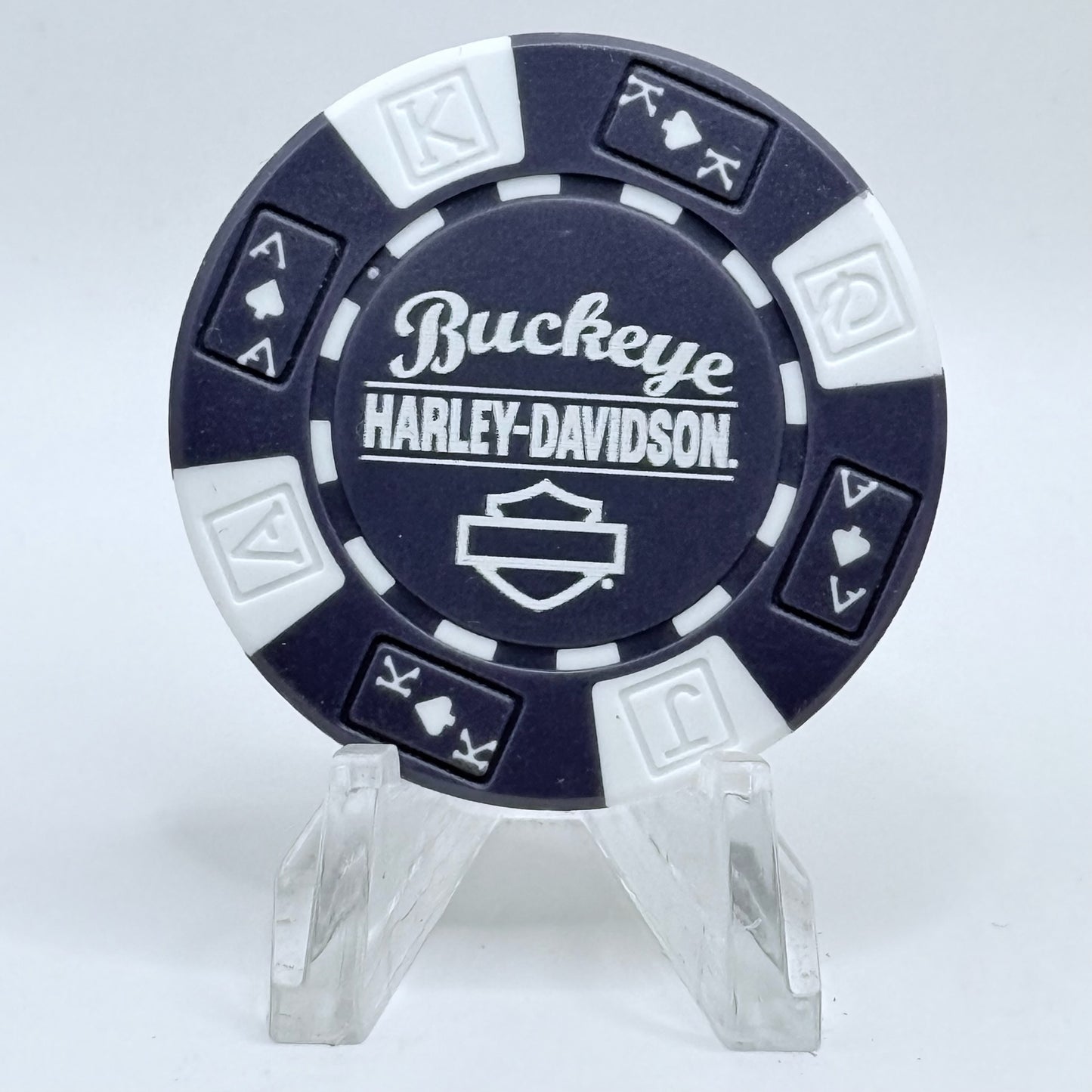 Harley-Davidson - Buckeye Dayton Ohio Series 3 Advertising Chips