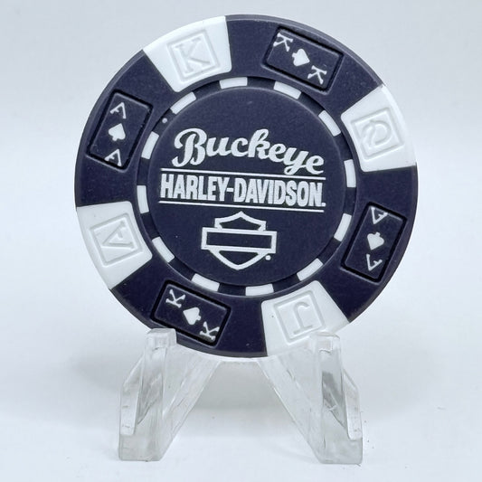Harley-Davidson - Buckeye Dayton Ohio Series 3 Advertising Chips
