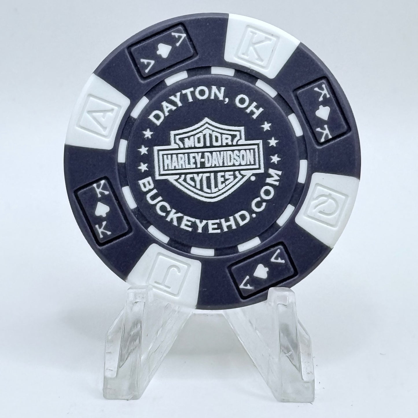 Harley-Davidson - Buckeye Dayton Ohio Series 3 Advertising Chips