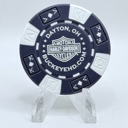 Harley-Davidson - Buckeye Dayton Ohio Series 3 Advertising Chips