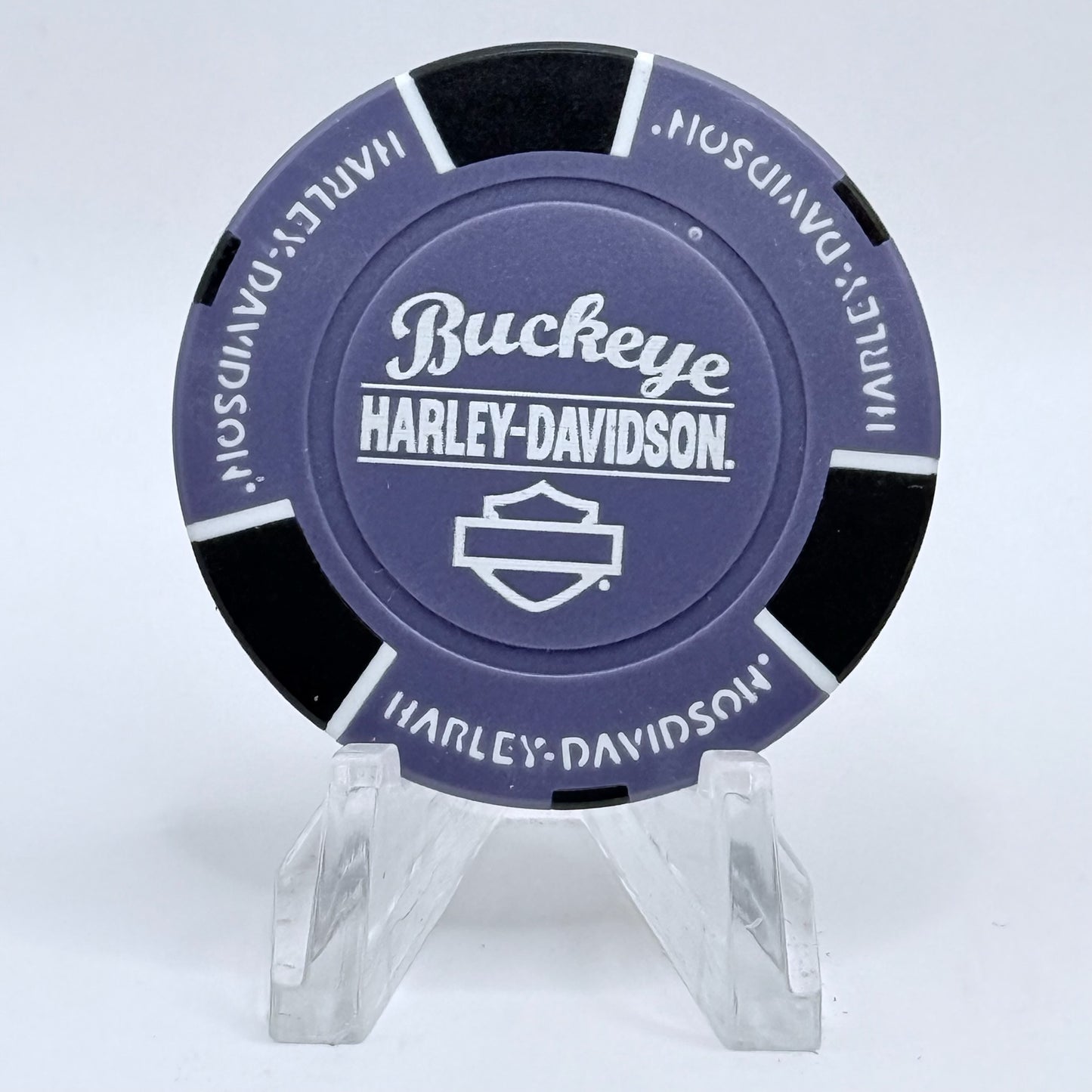 Harley-Davidson - Buckeye Dayton Ohio Series 3 Advertising Chips