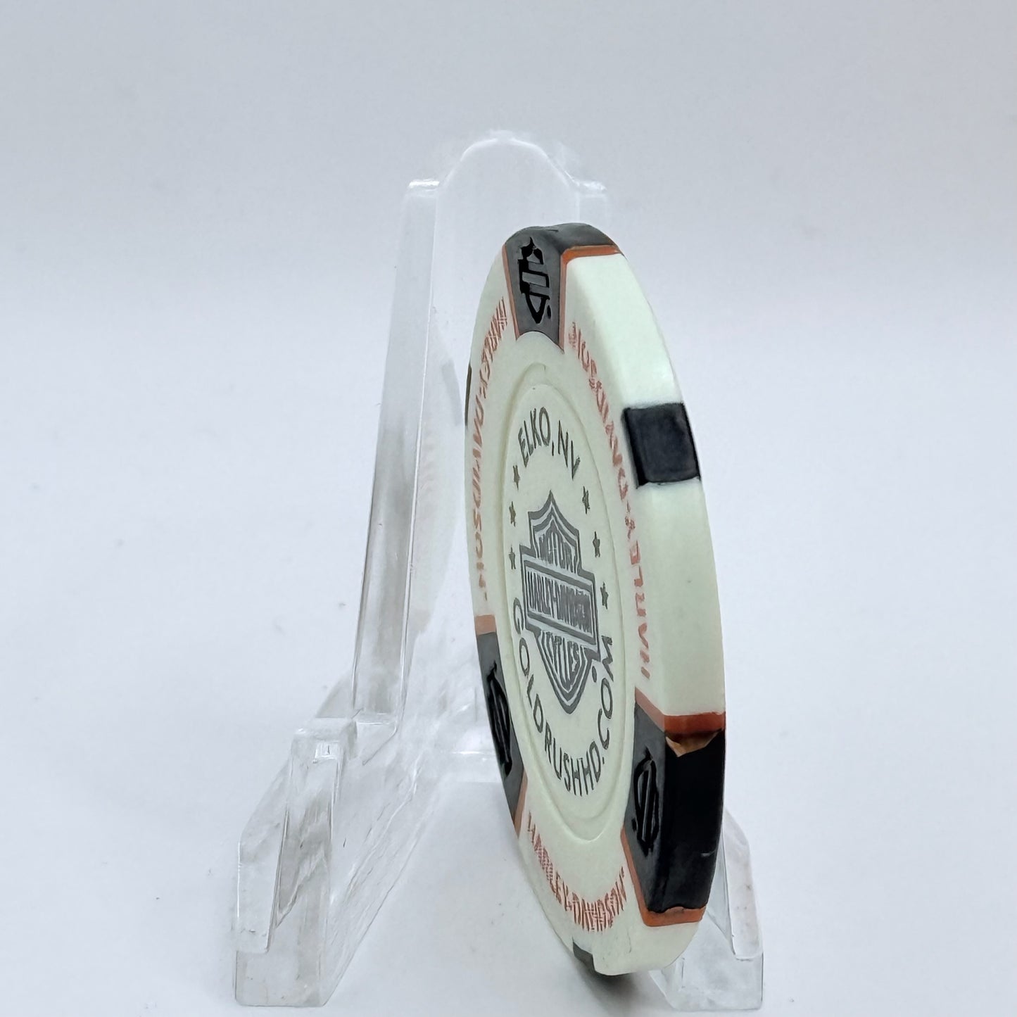 Harley-Davidson - Gold Rush Elko Nevada Advertising Chips