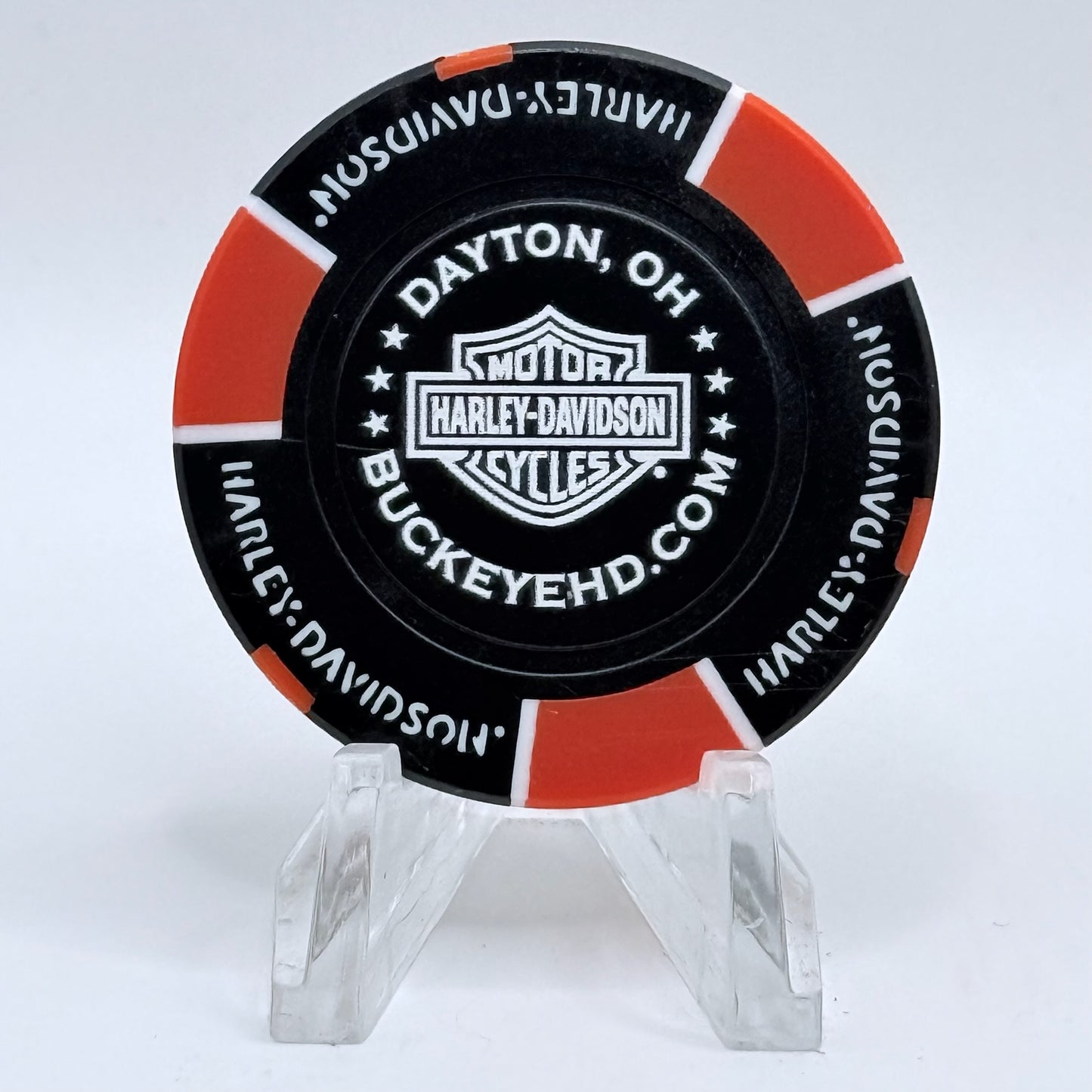 Harley-Davidson - Buckeye Dayton Ohio Series 3 Advertising Chips