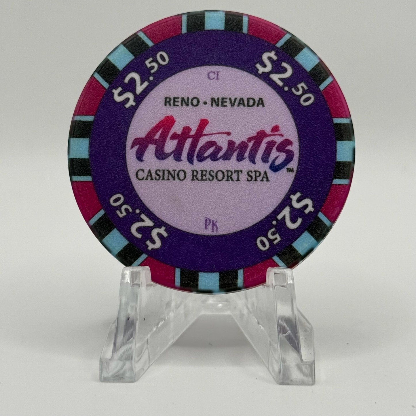 Atlantis Reno Nevada 2012 $2.50 Casino Chip D0696